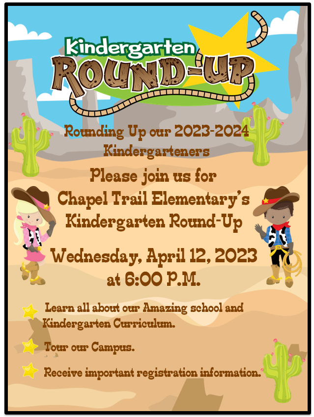  Kindergarten Round-Up